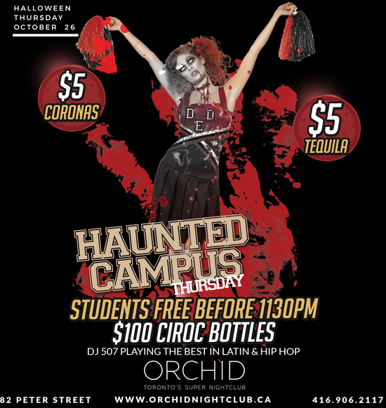 Haunted Campus Thursdays